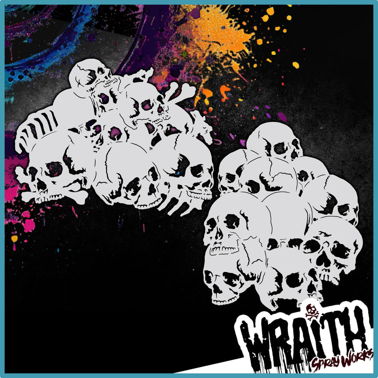Skull Stack Double Set #1