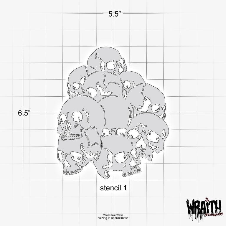 Skull Stack Double Set #1