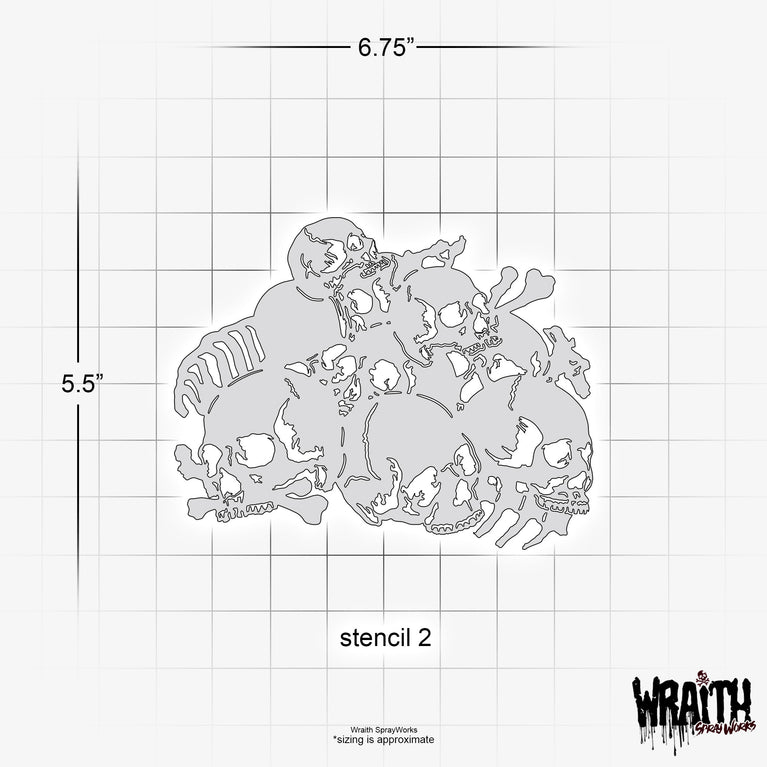 Skull Stack Double Set #1